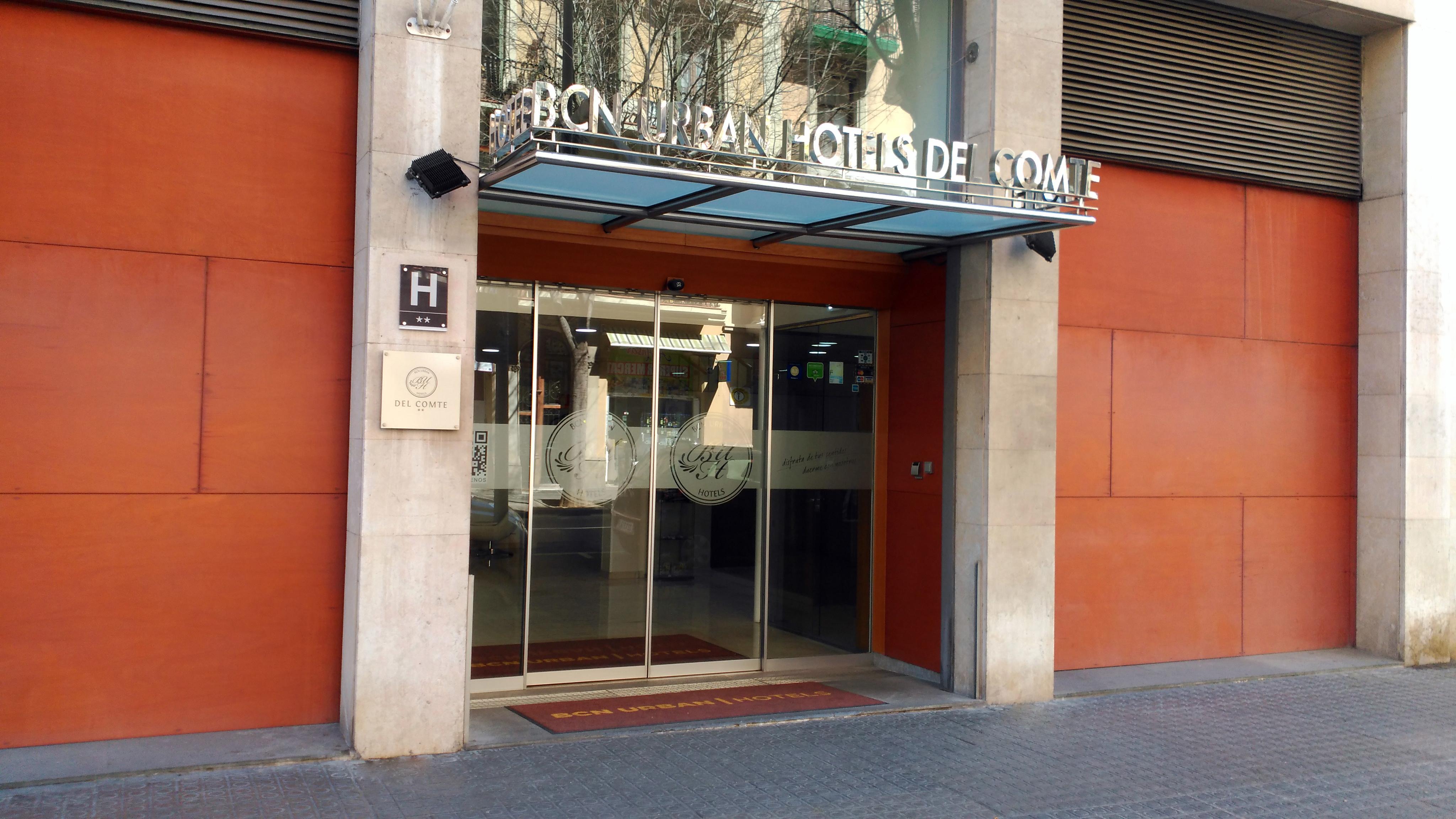 Bcn Urbaness Hotels Del Comte Barcelona Exterior photo